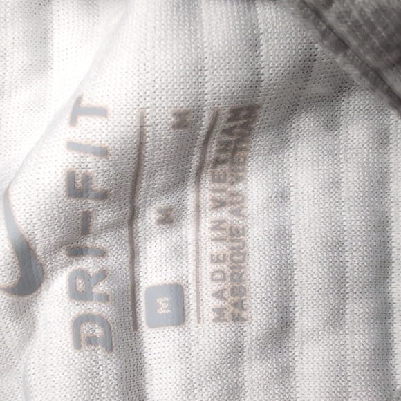 Nike Dry Fit M Activewear Heathered Grey Ribbed Running Training Hoodie - Picture 4 of 4